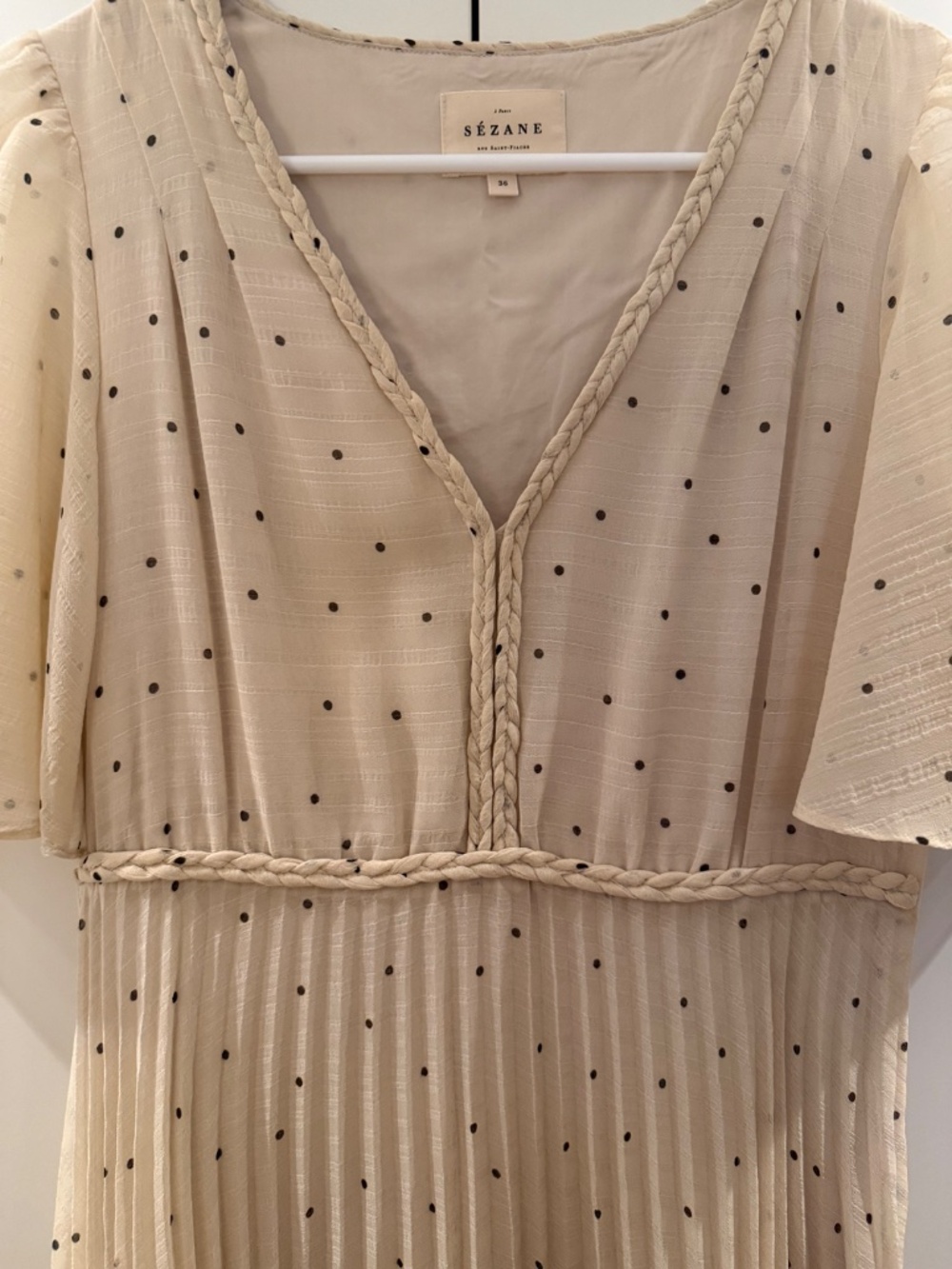 Sezane Polka Dot Dress - Picture 2 of 3